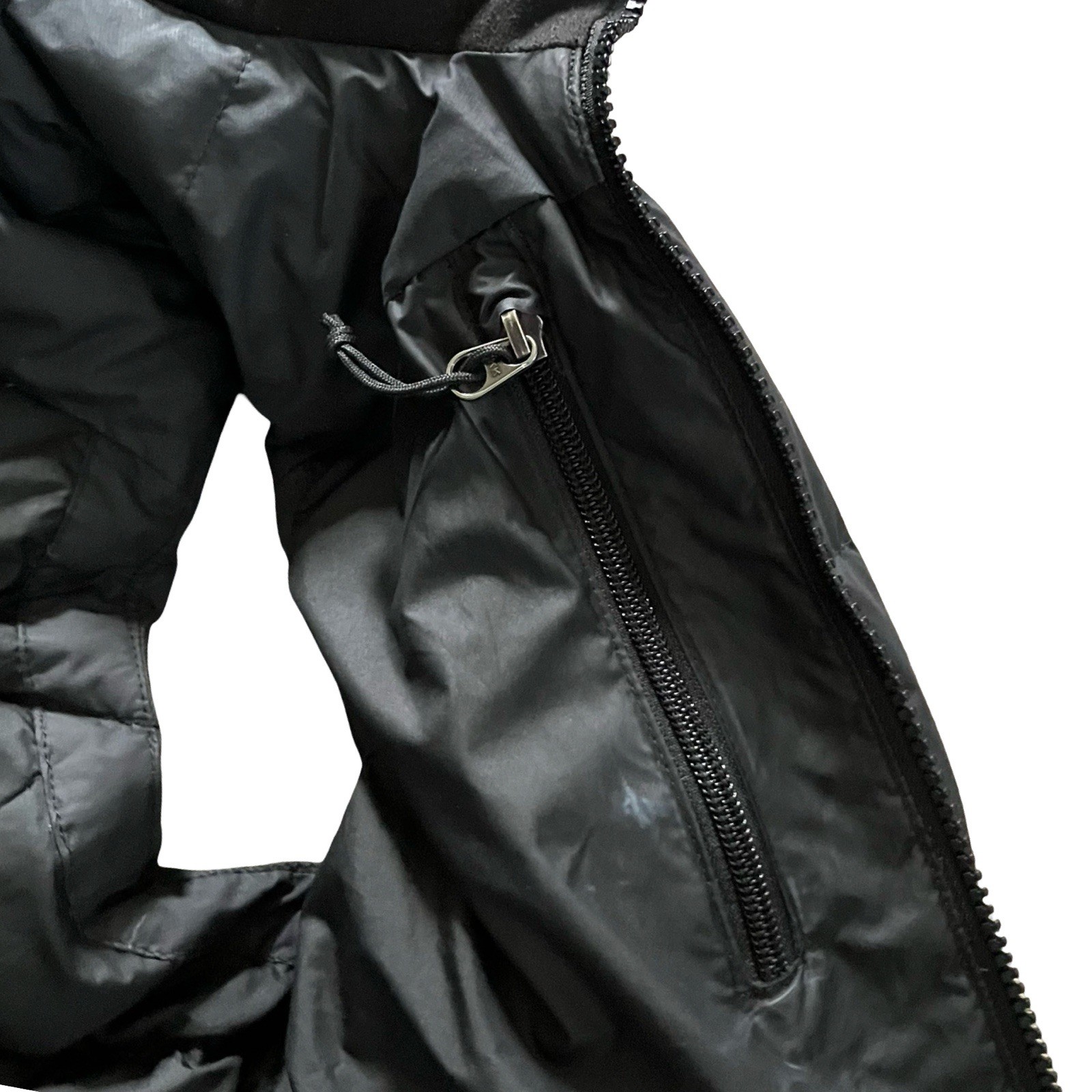 North Face 700 Vest Womens S Black Puffer Goose Down Fill Jacket Full Zip VTG thumbnail 12