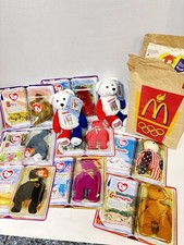 Teenie Babies Bundle 8 Lot Assorted Ty Beanie Babies-SOLD AS IS, WITH TAGS and