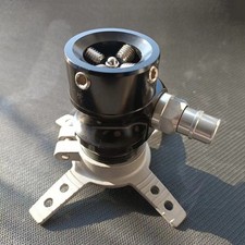 Blocco gel diviso esterno per protesi gamba coscia, lega di alluminio, presa femmina