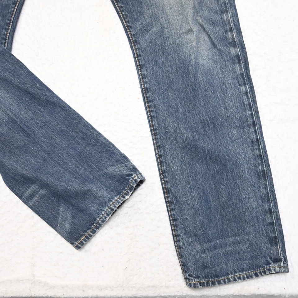 Pantalones de mezclilla azul pierna recta relajados Polo Ralph Lauren Hampton para hombre talla 36 x 34 Foto 4 de 4