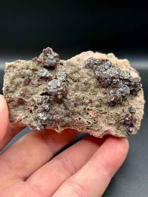 Gemmy Sphalerite on Matrix, G.P Materials Quarry, Missouri
