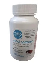 Compares To Colace Regular Strength Stool Softener 100mg 100 capsules exp 12/27