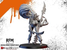 Dark Space Elf Pinup by Ghamak | Dark Space Elves