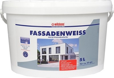 Wilckens Fassadenfarbe Weiß matt