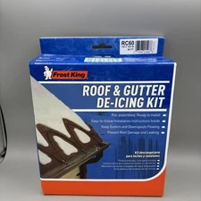Frost King RC-60 Electric Roof Cable Kit for de-icing 60 Ft 120V 300w -NEW