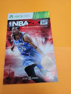 NBA 2K 15 MANUAL ONLY Authentic