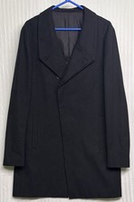 Cappotto All Saints uomo 42 nero misto cotone trench