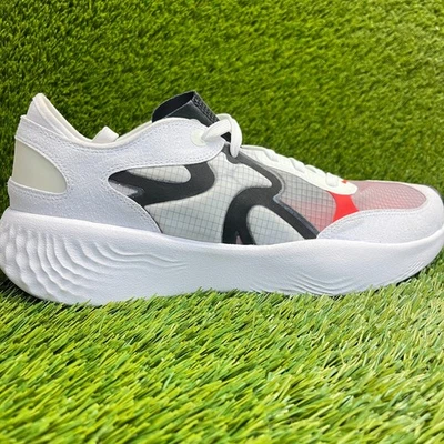 Nike Jordan Delta 3 Low Herren Größe 12 Weiß Schwarz Rot Basketballschuhe Turnschuhe - Bild 1 von 4