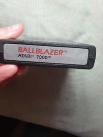 BALLBLAZER for Atari 7800 - LOVELY label, tested & works!