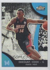 2007-08 Topps Finest Blue Refractor 16/199 Daequan Cook #96 0a1