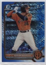 2022 Bowman Chrome Prospects Blue Shimmer Refractor 57/150 Adrian Sugastey 9bv