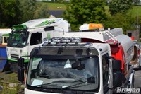 Dach Licht Stange B + Klemmen + Jumbo Flecken X4 Passend FüR USA - Kenworth K370