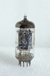 1 tubo Telefunken diamond ECC82 12AU7 piastre a coste 105 100%