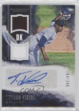 2018 Diamond Kings DK Rookie Materials Signatures 284/299 Thyago Vieira Auto a3i