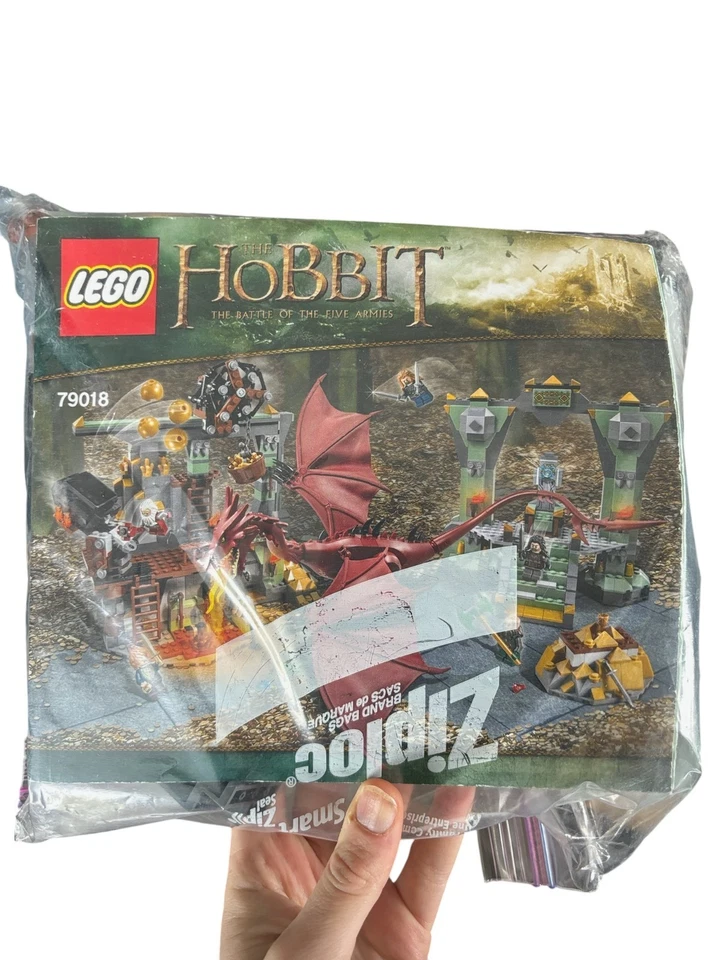 LEGO The Hobbit: The Lonely Mountain (79018) Smaug 100% Complete w/ Instructions - Image 2 of 4
