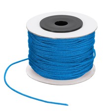 44 Yard 1.5 mm Nylon Rope Cord Braided Cord for Household, Blue