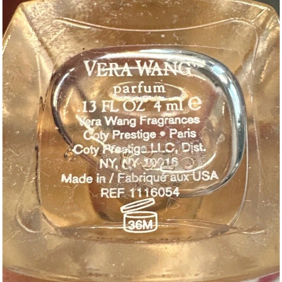 Vera Wang Original Mujer Perfume Eau de Parfum .13 OZ EDP Splash 4 ml Mini NUEVO Foto 3 de 3
