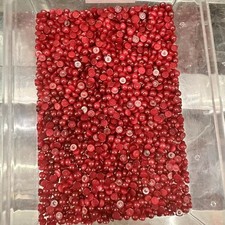 50pcs 4mm Round CAB CABOCHON Natural Red Jade Stone Round Stone Beads No Holes