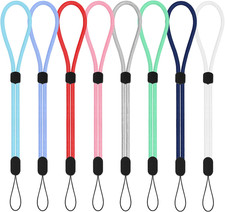 Wrist Strap Lanyard, 8 Pack Adjustable Wristlet Phone Lanyards for Keys, Cell Ph