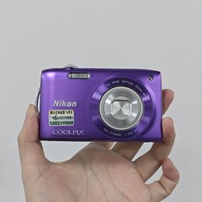 Nikon COOLPIX S3300 Strawberry Purple 6x Zoom 16.0MP Digital Camera NIKKOR Glass