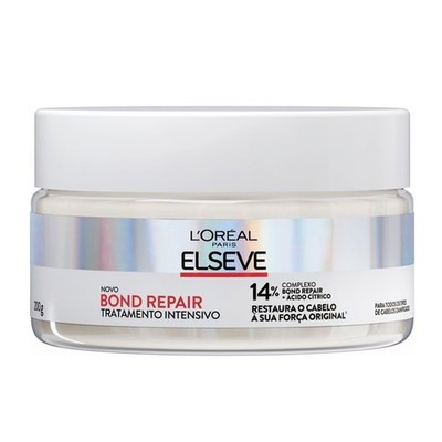 Elseve - Bond Repair - Creme de Tratamento Intensivo 200Gr - (Hair Mask 7.05Oz)