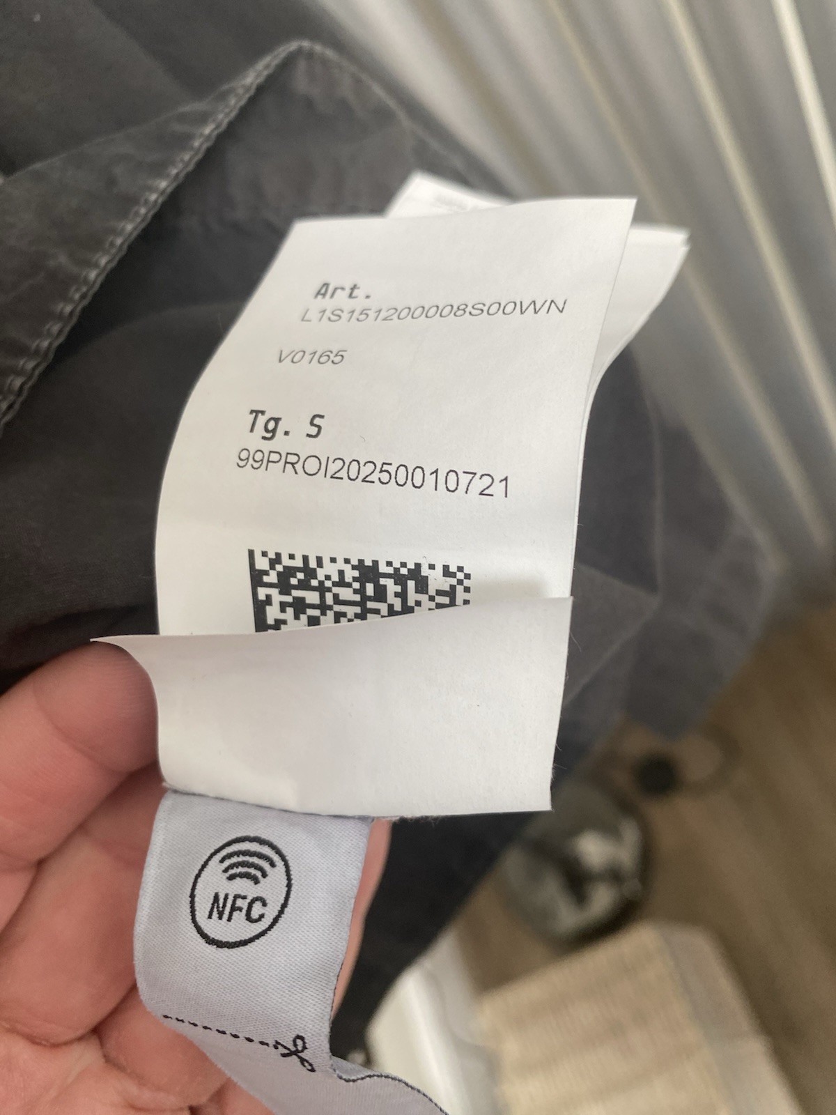 STONE ISLAND BRUSHED ORGANIC COTTON GREY OVERSHIRT - S RRP £460 image 4