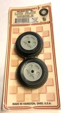 Dave Brown Lite Flite Wheels For R/c Model Airplanes 1-3/4" Gray Hubs Rubber MIP