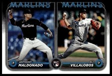 2024 Topps Update #US305 Eli Villalobos / Anthony Maldonado RCOM, RC