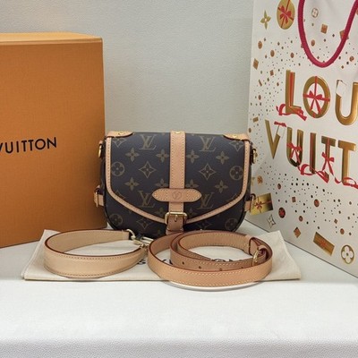 Louis Vuitton Canvas Monogram BB Twin Shoulder Handbag Crossbody For Women