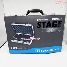 New Sennheiser drum kit 600 e600 drum microphone pack with Case e602 e604 e614