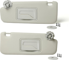 Driver Left  Passenger Right Side Sun Visor Compatible with Chevy Cruze 2011-20