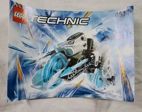 Lego Technic RoboRiders 8511 - Frost 100% Complete w/ Manual Canister & Poster