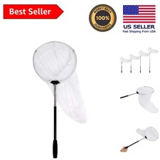 Stainless Steel Adjustable Butterfly Net - 15" to 59" Telescoping Handle
