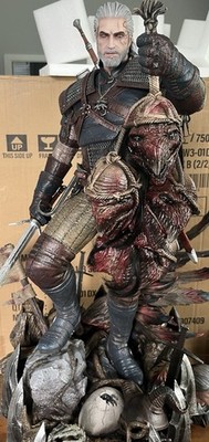 1/3 Prime 1 Studio MMW3-01 Geralt Of Rivia Witcher 3 Deluxe  *read Description