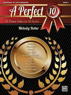 A Perfect 10, Book 1 | Klavier | Buch: 10 Piano Solos in 10 Styles