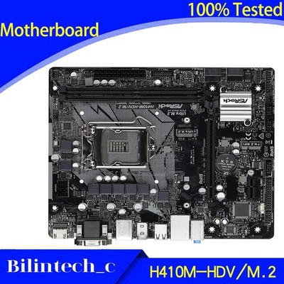 FOR ASRock H410M-HDVM.2 Motherboard Supports H410 LGA1200 32G DDR4 *yt