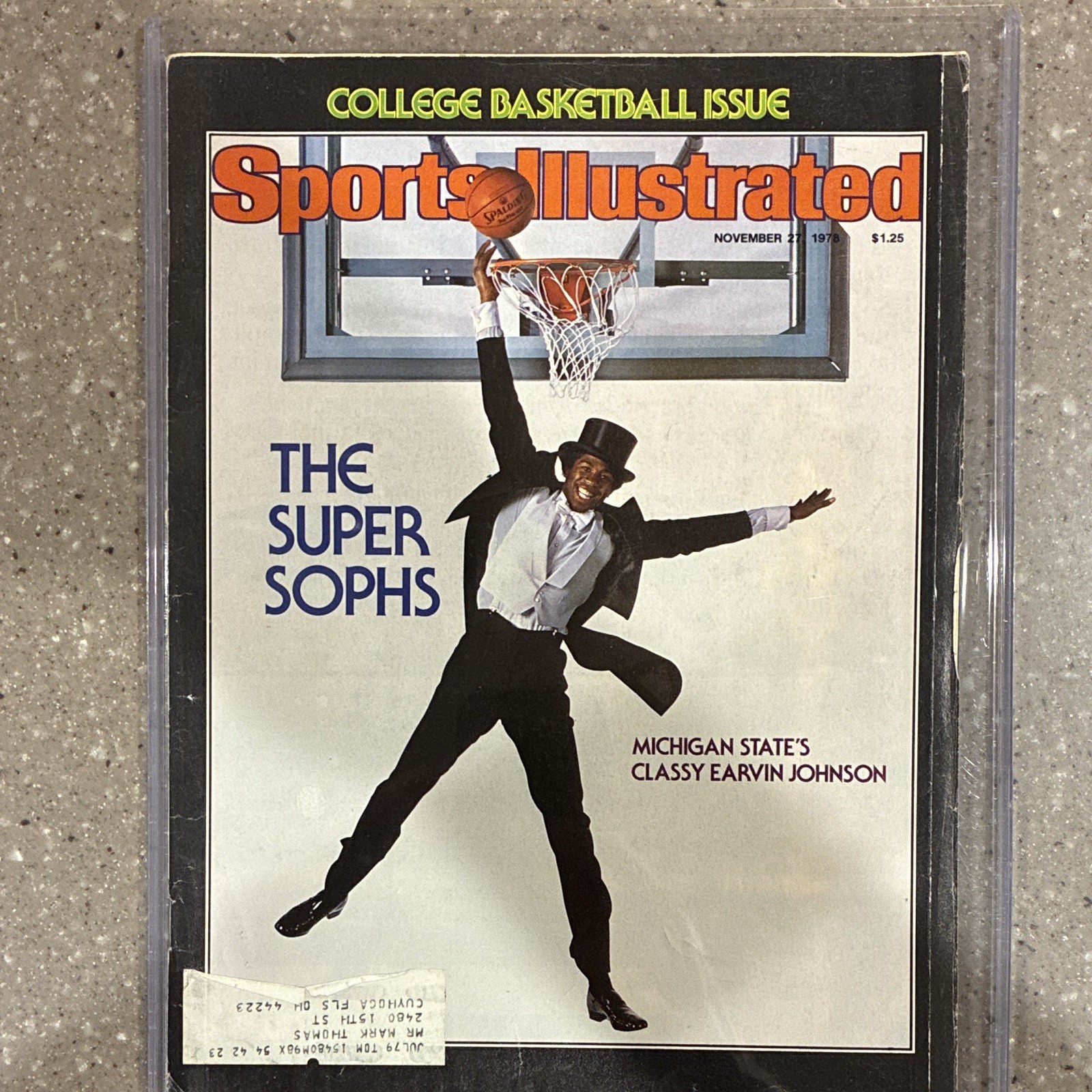 Sports Illustrated Nov 27 1978 Earvin Johnson Michigan State "Super Sophs"