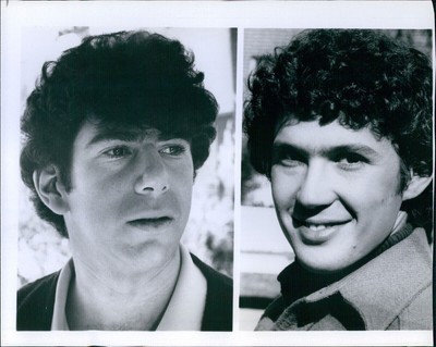 News Composite Of Two Different Young Actors With Curly Hair Tv 7X9 Press Photo