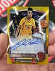 2025-26 Topps Chrome Bowman U JuJu Watkins USC Trojans Auto Gold Shimmer /50