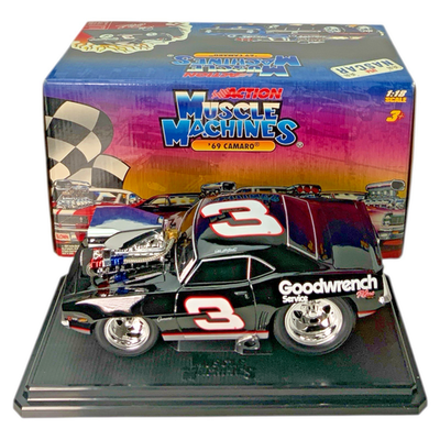 Muscle Machines 1/18 Dale Earnhardt Sr. #3 Goodwrench 1969 Camaro