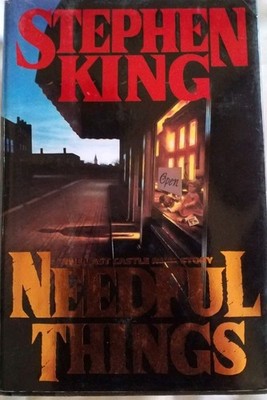 1991 Needful Things: Stephen King First Edition/ Print Hardcover DJ  Fine/ VG