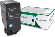 Genuine Lexmark 84C0HCG Cyan High Yield Return Program Toner Cartridge