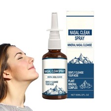 Nasal Clean Spray, Mineral Nasal Cleanse, Naturally Cleanse Your Nasal Cavlty   