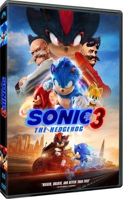 Sonic The Hedgehog 3 (DVD) Jim Carrey Ben Schwartz Krysten Ritter Idris Elba