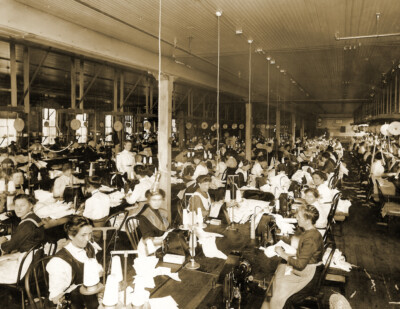 #ad 1912 Kalamazoo Corset Company Michigan Old Photo 8.5quot; x 11quot; Reprint $15.75