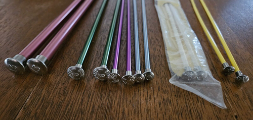 Vintage Knitting Needles Lot Hero Boye 6 Sets Sz 4, 6, 9, 13 - Picture 2 of 2