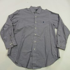 Polo Ralph Lauren Shirt Mens 16 Long Sleeve Button Up Pony Spread