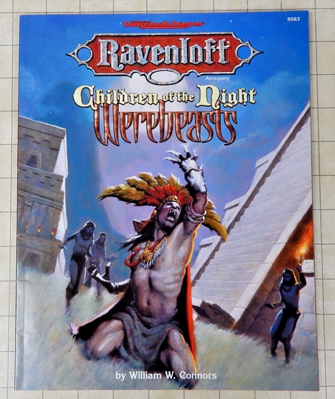 TSR Dungeons & Dragons Ravenloft #9583 CHILDREN OF THE NIGHT WEREBEASTS
