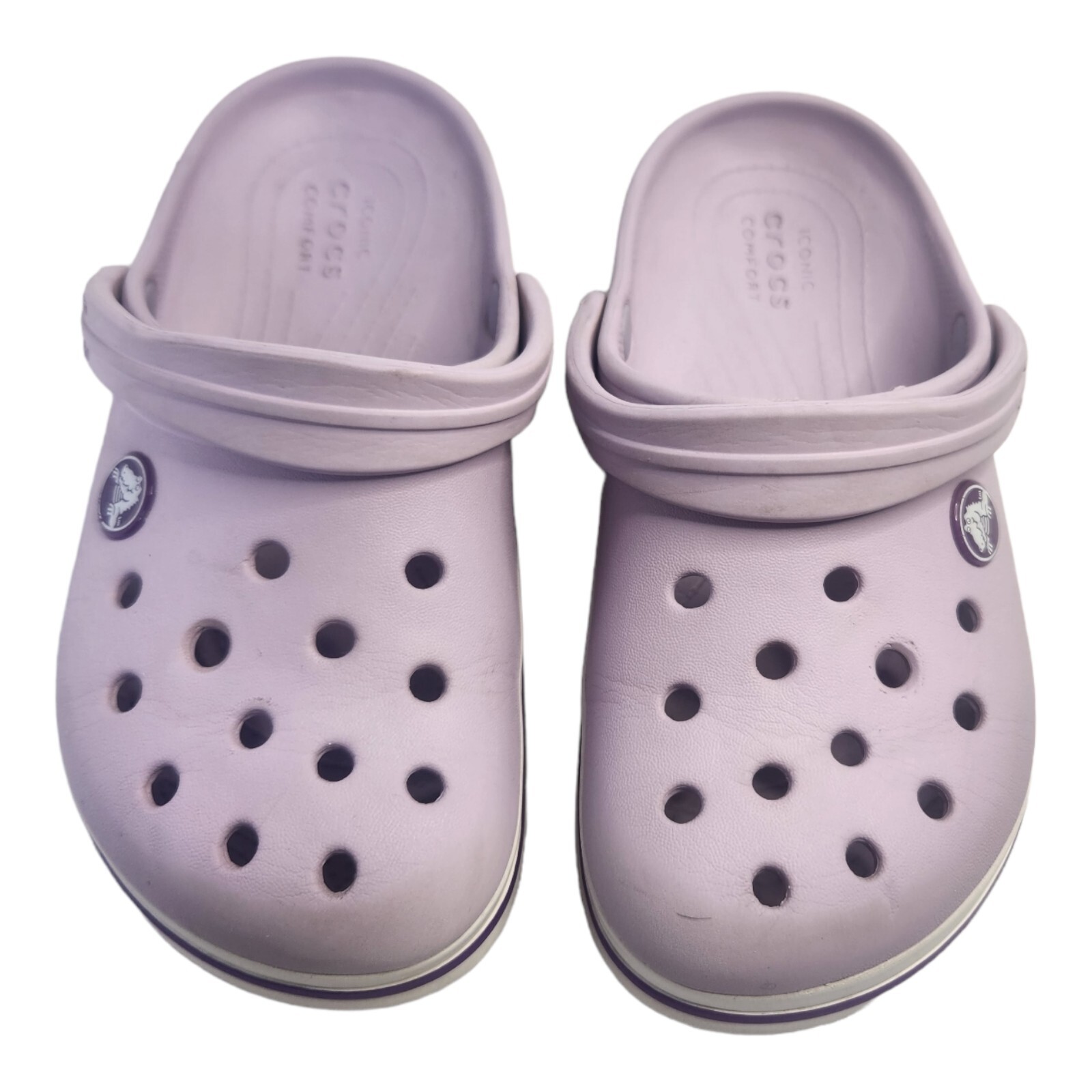 Crocs Clogs Croc Band II Unisex Child Size 13 Light Purple-image