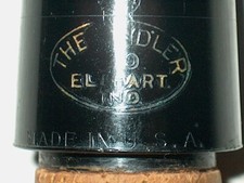 VINTAGE CLARINET MOUTHPIECE THE PEDLER  CO. ELKHART IND. USA